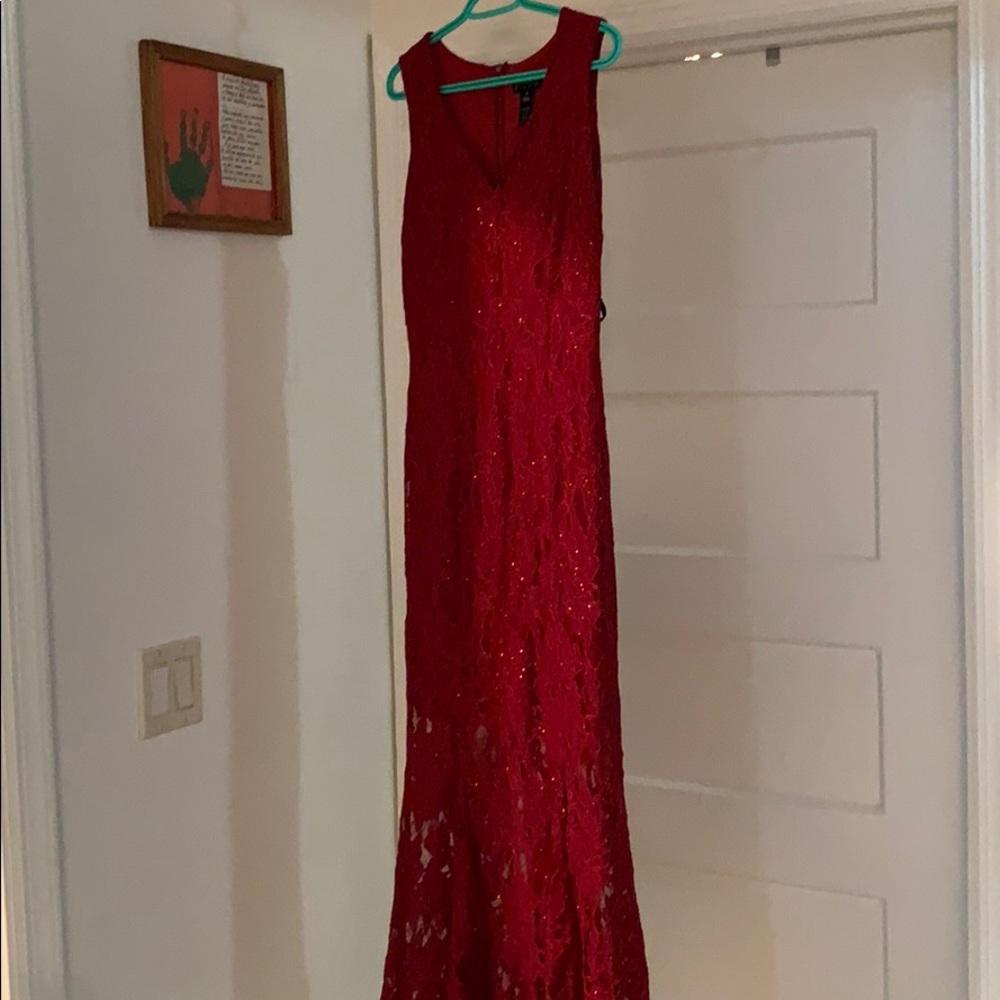 Red dress